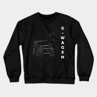 Mercedes G-Wagen Design - King off road Crewneck Sweatshirt